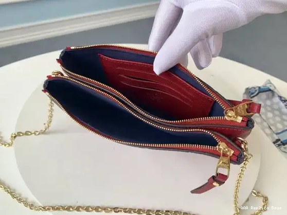 Aaa replica bags ZIP DOUBLE VUITTON POCHETTE LOUIS 0505